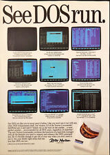 1989 Peter Norton Commander Vintage Print Ad Software See DOS Run picture