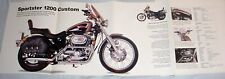 NICE ~ Harley Davidson XL Sportster 1200 Motorcycle Bike Poster Print ~ CLOSE UP picture