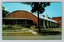 Tahlequah OK-Oklahoma, Northeastern State College Men's Gym, Vintage Postcard picture