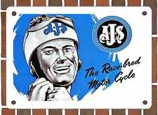 METAL SIGN - 1957 AJs the Race Bred Motorcycle - 10x14 Inches picture