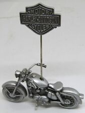 HARLEY DAVIDSON KNUCKLEHEAD MOTORCYCLE NOTE PHOTO RECEIPT HOLDER  picture