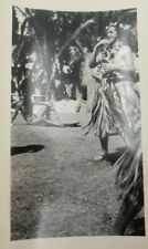 Vintage Hawaiian Beautiful Dancer Dancing Photo (C2) picture