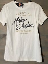 Harley Davidson Womans Shirt NWT Motorcycle Heart Of Dixie Pelham Alabama Sz S picture