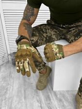 Military multicam gloves with wires Mechanix M-Pact 3, tactical multicam L-XL picture