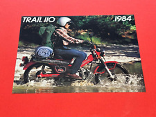 Original 1984 Honda Trail 110 Dealer Sales Brochure picture