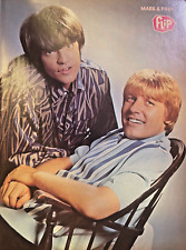 1969 Vintage Illustration Mark Lindsay and Paul Revere picture