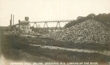 Postcard RPPC New Carthage Herrings Mill Looking up river C-1910 23-2384 picture