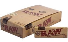 Raw 1.25 (1 1/4) Classic Cigarette Rolling Paper Full Box 24 pk Display picture