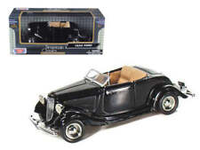 1934 Ford Coupe Convertible Black 1/24 Diecast Model Car picture