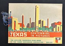 Vintage 1936 Texas Centennial Exposition Official Souvenir Book Pictures Dallas picture