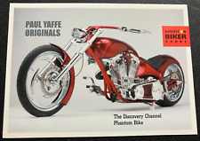 #96 The Phantom Bike by Paul Yaffe Originals - 2004 American Biker Trading Card picture