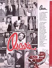 1940s OSCAR'S RESTAURANT MENU VANCOUVER B.C. MANY CELEBRITIES ON COVER  W60 picture