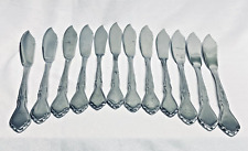 WF Washington Forge Stainless SPRING MEADOW Lot of 12 Fish Knives Butter Knives picture