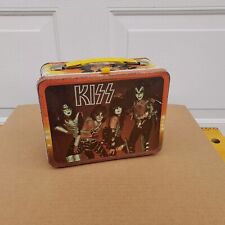 Vintage 1977 Kiss Rock Band Metal Lunchbox by Thermos picture
