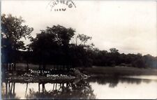 RPPC - Devil's Lake, Brandon, Minnesota MN - Real Photo Postcard - Posted 1908 picture