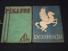 1935-1936 PEGASUS GLENRIDGE HIGH SCHOOL PUBLICATIONS LOT OF 2 - NJ - SP 3253N picture