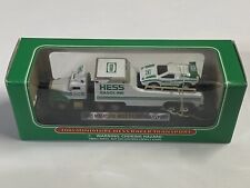 HESS GAS 2001 MINIATURE HESS RACER TRANSPORT COLLECTIBLE NEW IN BOX picture