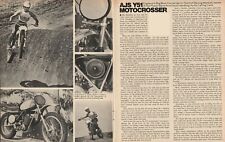 1972 AJS Y51 - Vintage 4-Page Vintage Motorcycle Road Test Article picture