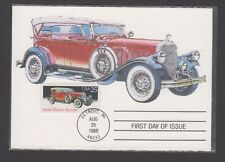 1928 Pierce Arrow Auto Car First Day Cover Postcard picture