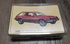 AMC 1977 1978 1979 Pacer Wagon playing cards poker nos picture