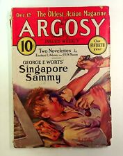 Argosy Part 4: Argosy Weekly Dec 12 1931 Vol. 226 #1 VG- 3.5 picture