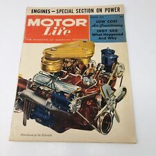 Motor Life Magazine August 1955 Supercharged Studebaker Cadillac Eldorado Engine picture