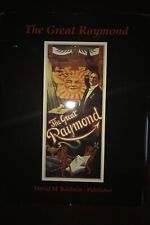 The Great Raymond Autographed and Numbered #132/200 Ltd Ed William Rauscher OOP picture
