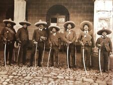  Mexican Revolution  Feared Rural Federal Soldiers Vintage Photo 16x20 picture