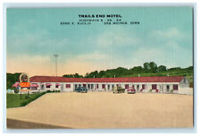 c1940s Trails End Motel Highways 6 65 64 Des Moines Iowa IA Postcard picture
