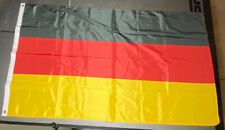 German Flag 2 Yard Nylon With Grommets Germany Measures 61.5”x33” picture