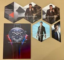 RARE Tag Heuer Hemsworth Dempsey Carrera Watch Dealer Store Counter Display Sign picture