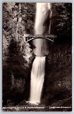 eStampsNet - OR-Oregon, Multnomah Falls, Benson Foot Bridge Postcard picture