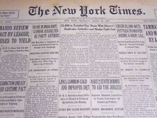 1931 MARCH 26 NEW YORK TIMES - 50 DIE IN INDIA RIOT GANDHI ASSAULTED - NT 6674 picture