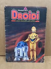 1989 Vintage Star Wars DROIDS Cartoon TRADING CARD sticker YUGOSLAVIA COMPLETE picture