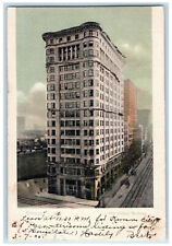 1905 Old Colony Building Chicago Illinois IL NY & CHI RPO Antique Postcard picture