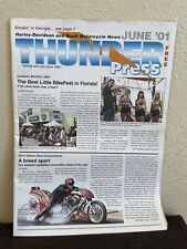 Harley Davidson Buell Motorcycle News Thunder Press JUNE 2001 Magazine picture