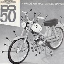 1965 Harley-Davidson M50 Motorcycle 22 Features Vintage print Ad Italy Aermacchi picture