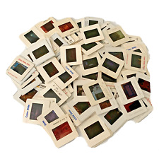 Vintage 35mm Slide Lot of 100 Random Picks for Collecting Craft School Projects picture