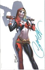 Harley Quinn's Villain Of The Year # 1 CVR E JSC Signed Virgin Variant W/COA picture