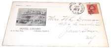 JUNE 1916 PITTSBURG SHAWMUT & NORTHERN PS&N HORNELL & OLEAN RPO ENVELOPE picture