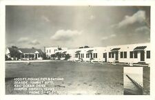 Postcard RPPC 1951 Texas Corpus Christi Fishing Seaside Tourist Apts 23-12716 picture