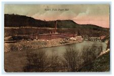 1908 Paper Mill in Miller's Falls, Milford, Massachusetts MA Postcard picture