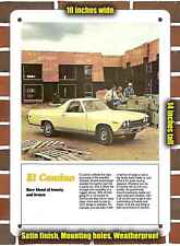 Metal Sign - 1969 Chevrolet El Camino 3- 10x14 inches picture