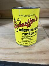 SCHAEFFER'S MICRON MOLY MOTOR OIL picture