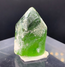 20.5 Gram Natural Peridot Crystal from Pakistan, Good Terminated Rough Specimen picture