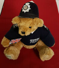 Original Bobby Bear Metropolitan Police Child Victims Fund Brown Bear w/Flag Tag picture