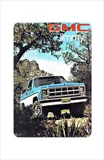 1978 GMC Jimmy Vintage Look Reproduction metal sign picture