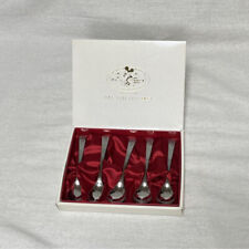 Disney Mickey Mouse Teaspoon Set of 5 Tableware Kitchenware Rare Japan Limited picture