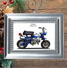 1969 Honda Z50 Mini Trail Iconic Motorbike Motorcycle Christmas Tree Ornament picture