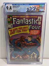 Fantastic Four #42 Marvel Frightful Four/Trapster/Medusa CGC 9.4 High Grade picture